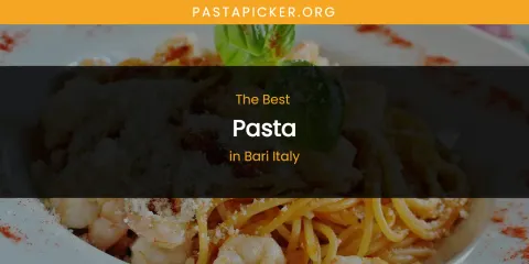 The Absolute Best Pasta in Bari Italy